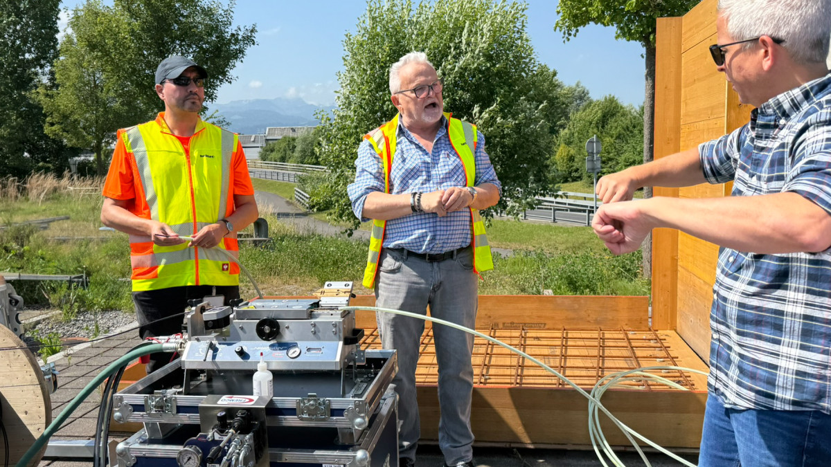 Schulung-Glasfaserinstallation